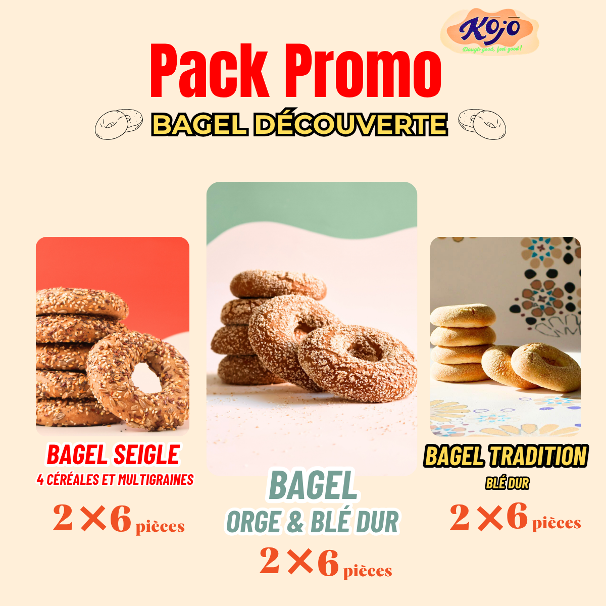Pack Promo "Bagel Découverte"